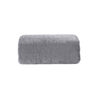 Cobertor Casal Queen Size Plush Polister Cinza Hedrons