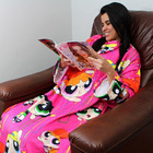 Cobertor Com Mangas As Meninas Super Poderosas Cartoon