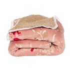 Cobertor Com Manta Estampado E Sherpa Lã De Carneiro 2,40x2,2