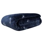 Cobertor De Microfibra Casal Blanket Vintage Kacyumara - Azul