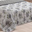 Cobertor Decorativo Queen Quatro Estações - Cinza