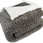 Cobertor Diamond 100% Poliéster Com Sherpa Dupla Face  - Cort