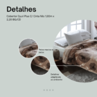 Cobertor Dyuri Plus C/ Cinta Nilo 1,80m X 2,20 Bg/cd