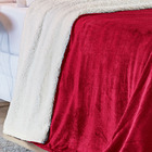 Cobertor Fênix Queen Sherpa Pele De Carneiro + Mantinha Flann