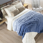 Cobertor Galaxy Queen Manta Ultrasoft Alto Relevo Degradê Sup