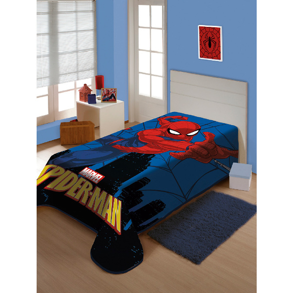 Cobertor Infantil 1,50x2,00 Marvel Spiderman Jolitex