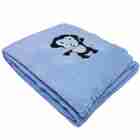 Cobertor Infantil Bordado Azul Estampa Sortida Niazitex