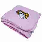 Cobertor Infantil Bordado Rosa Estampa Sortida Niazitex