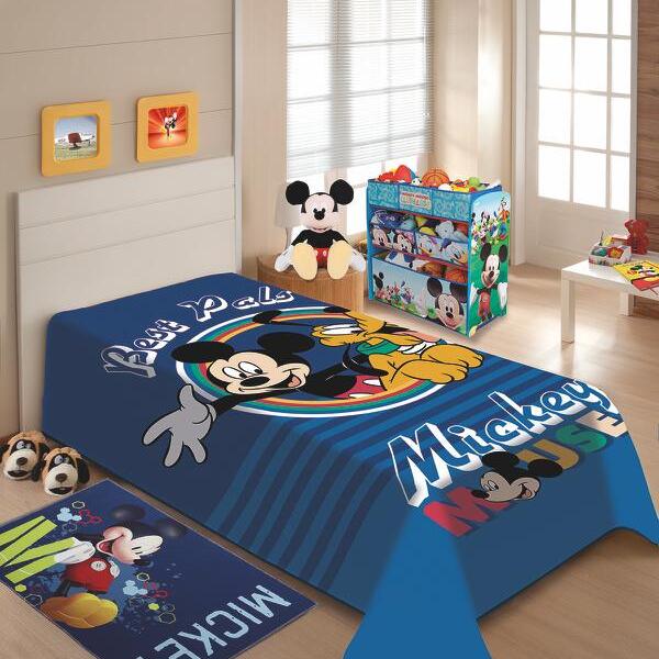 Cobertor Infantil Raschel 1,50x2,00 Mickey Best Pals