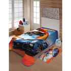 Cobertor Jolitex Solteiro Raschel Hot Wheels Pistas