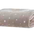 Cobertor/manta Casal Blanket Vintage Rose Star Kacyumara