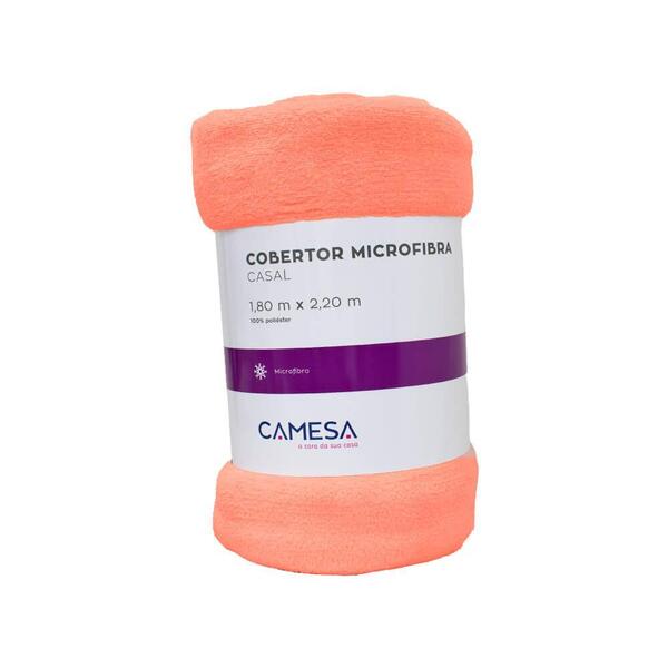 Cobertor Manta De Casal Microfibra Antialérgico 1,8x2,2m Rosa