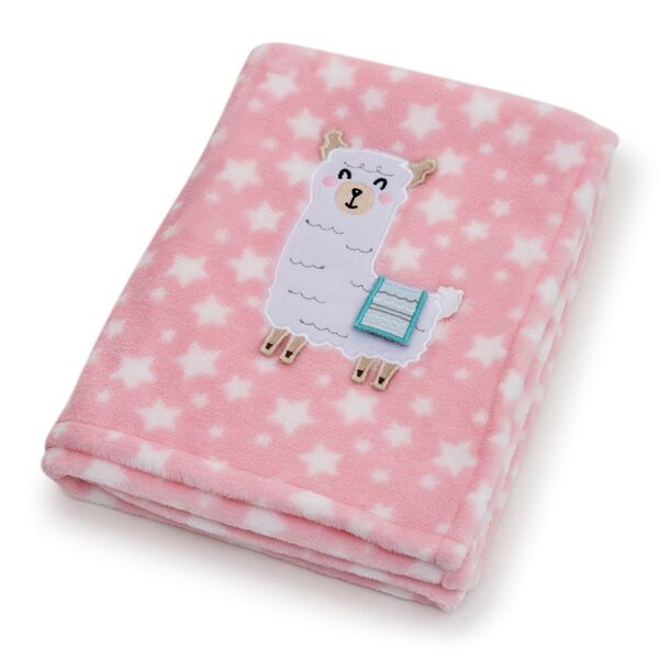 Cobertor Manta Infantil Bebê Fofinha Desenho 3d Lhama Urso Me