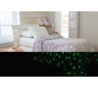 Cobertor Manta Infantil Brilha No Escuro Fleece  Fluorescente