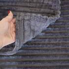 Cobertor Manta Microfibra Canelada Solteiro (toque Aveludado)