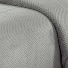 Cobertor Manta Queen Diamond 100% Poliéster - Cinza