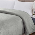 Cobertor Manta Queen Diamond 100% Poliéster - Cinza