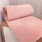 Cobertor Manta Relevância King Ultrasoft Dupla Face Rosê 100%