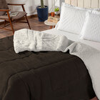 Cobertor Manta Sherpa Queen Dupla Face Maya - Marrom