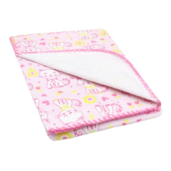 Cobertor Para Bebes Bercinho 70 Cm X 90 Cm  Rosa A