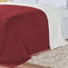 Cobertor Pele De Carneiro Sherpa Alaska King 01 Peça - Vermel