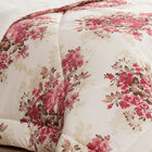 Cobertor Pele De Carneiro Sherpa Estampado Floral Dupla Face