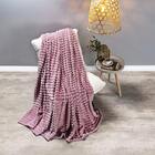 Cobertor Queen Flannel Fofy 100% Poliéster - Rosé