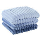 Cobertor Queen Flannel Juliet 100% Poliéster - Azul