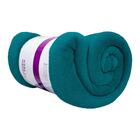 Cobertor Queen Manta Microfibra Antialérgico 2,2x2,4m Azul Pi