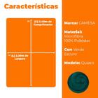 Cobertor Queen Microfibra Antialérgico 2,2x2,4m Verde Escuro