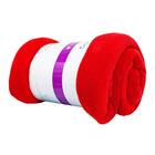 Cobertor Queen Microfibra Antialérgico 2,2x2,4m Vermelho - Ca