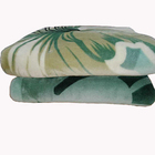 Cobertor Raschel Plus Casal Estampa Havanera Verde Jolitex