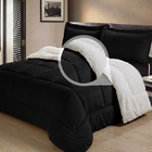 Cobertor Sherpa 2 Em 1 Tipo Pele De Carneiro Casal Queen Anti