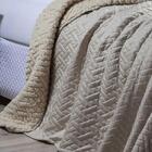 Cobertor Sibéria Queen Microfibra E Sherpa Lã De Carneiro 1 P