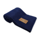 Cobertor Soft Liso Fábrica Pet Tamanho P - Azul