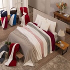 Cobertor Solteiro Canada Mantinha/sherpa 2 Peças - Caqui - 10