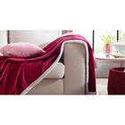 Cobertor Solteiro Sherpa Gran Peles Cereja160 M X 220 M