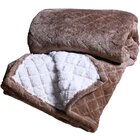 Cobertor Solteiro Sherpa Toque Lã De Carneiro Dupla Face