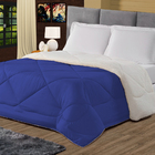 Cobertor Tipo Pele De Carneiro Sherpa Queen Azul Royale Casen