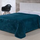 Cobertor Toque De Seda Nc 1,80 X 2,20 Niazitex Petróleo