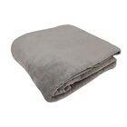 Cobertor Toque De Seda Nc 1,80 X 2,20 Prata