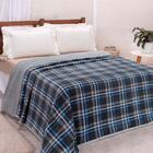 Cobertor Winter Solteiro Manta Soft Plush C/ Sherpa Macia 1 P