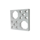 Elemento Vazado Cobogó Árabe Cinza 40x40x7cm Traço