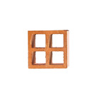 Cobogó Cerâmico 20,5x20,5cm Reto Cubo Cerâmica Marajó