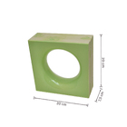 Cobogó Cerâmico Esmaltado 20x20cm Muschio Sphera Elemento V