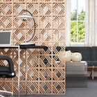 Cobogó Cerâmico Natural 25x25cm Off White Macramê Essenza