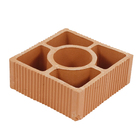 Elemento Vazado Cobogó Cerâmico Odara Argila 20x20x8cm StonePlus