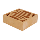 Cobogó Natural Festonê Palha 25x25x8,5cm Artens