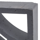 Elemento Vazado Cobogó Natural Idunna Black 25x25x8,5cm Essenza