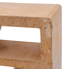 Elemento Vazado Cobogó Natural Idunna Palha 25x25x8,5cm Essenza